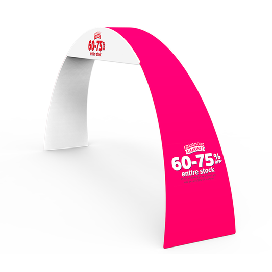 Arch Display Stand DC-01 | Arch Backdrop Stand - Deluxe Canopy