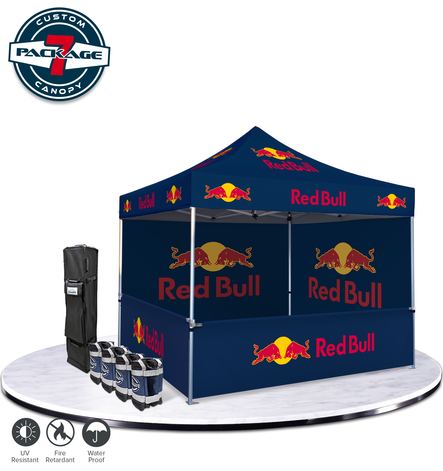 tent packaging Branded Canopy Tents