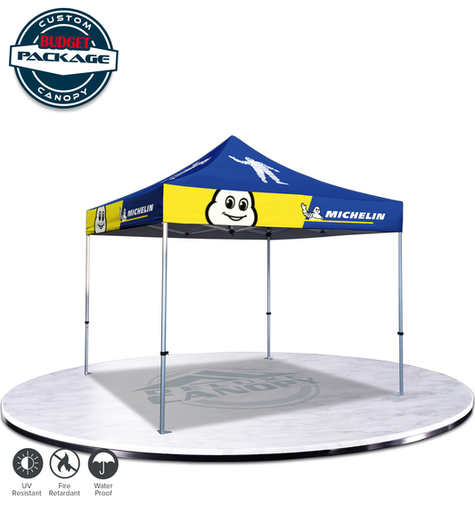 Custom Canopy Tent with Logo | Branded Event Tents - Deluxe Canopy