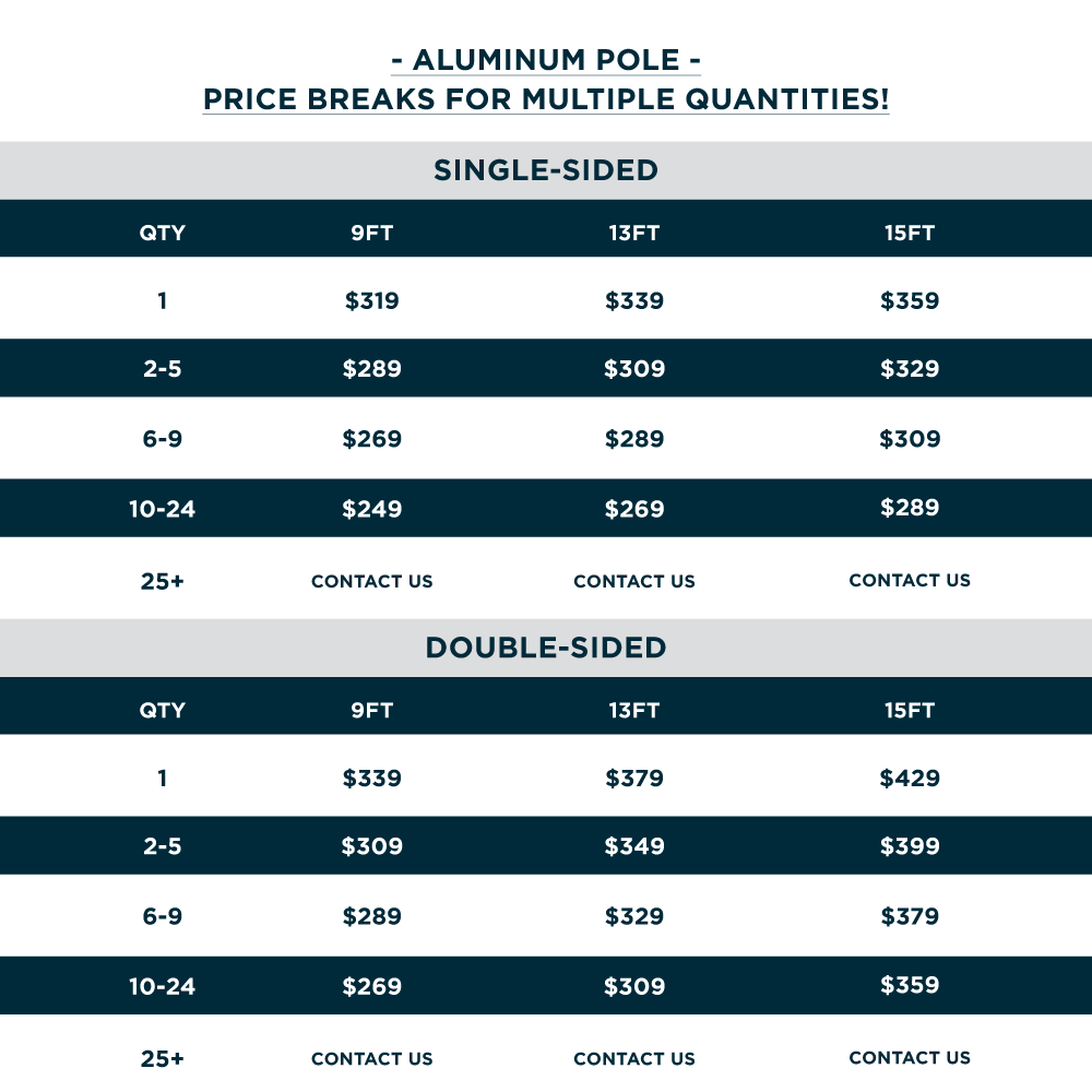 CONCAVE FEATHER FLAGS