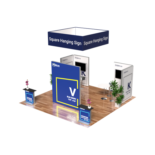 BrightLine 20×20 Island Display Kit 1