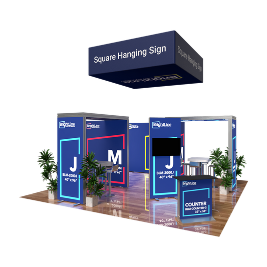 BrightLine 20×20 Island Display Kit 10