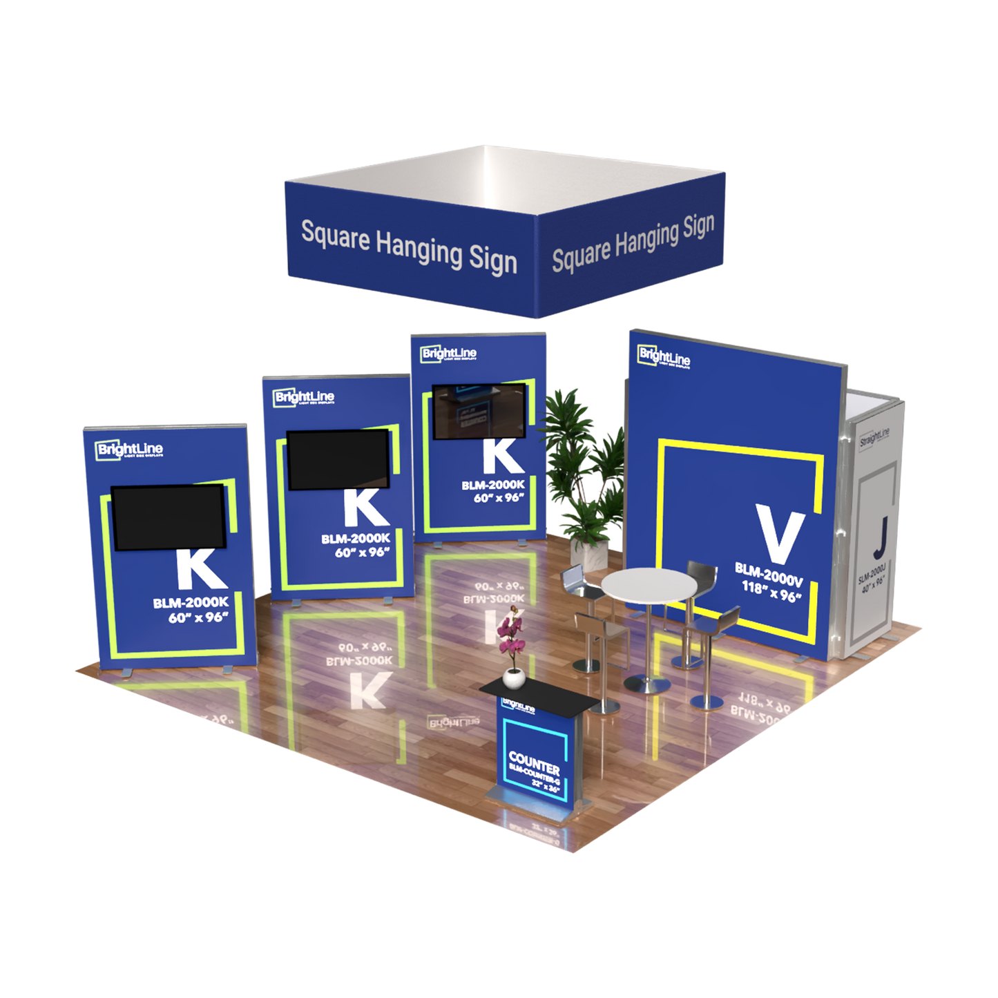 BrightLine 20×20 Island Display Kit 5