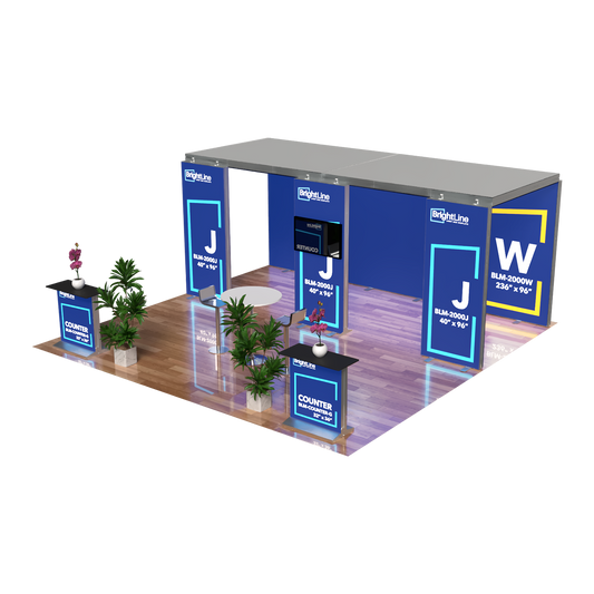 BrightLine 20×20 Island Display Kit 7