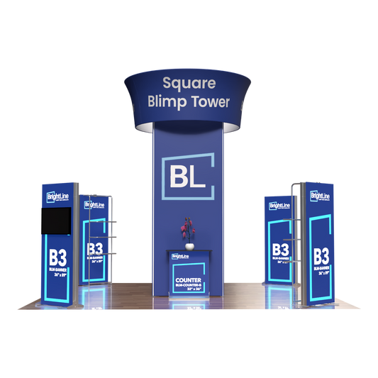 BrightLine 20×20 Island Display Kit 8