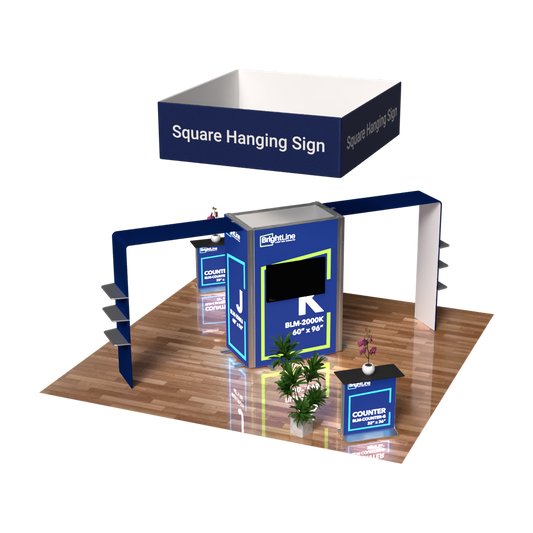 BrightLine 20×20 Island Display Kit 9