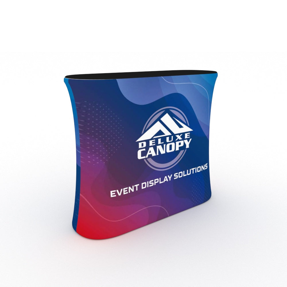 OVAL TENSION FABRIC COUNTER (LONG)