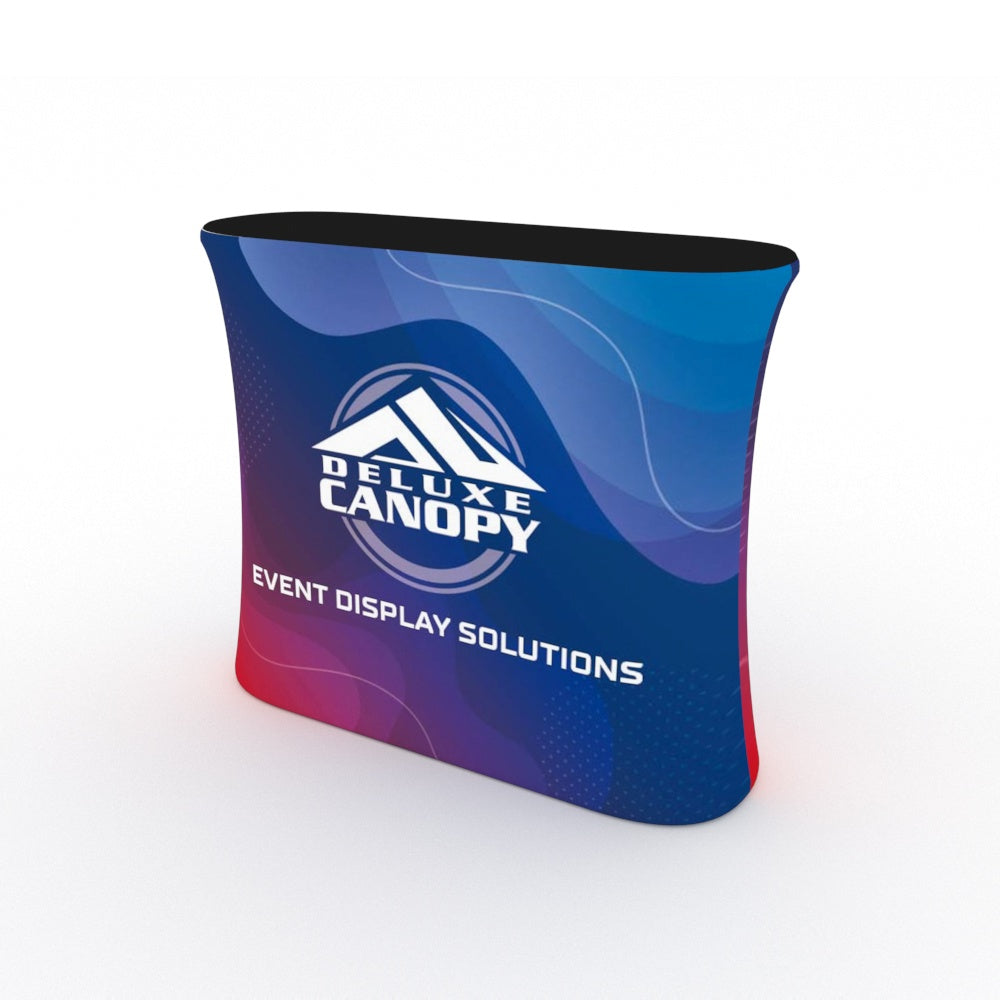 OVAL TENSION FABRIC COUNTER (LONG)