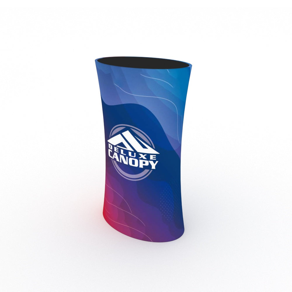 OVAL TENSION FABRIC COUNTER