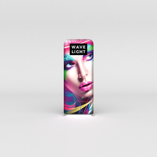 WaveLight® LED Backlit Tension Fabric Display 3ft