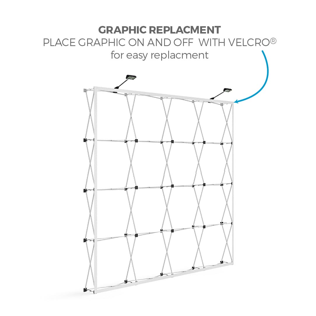 OneFabric 13ft Straight Display