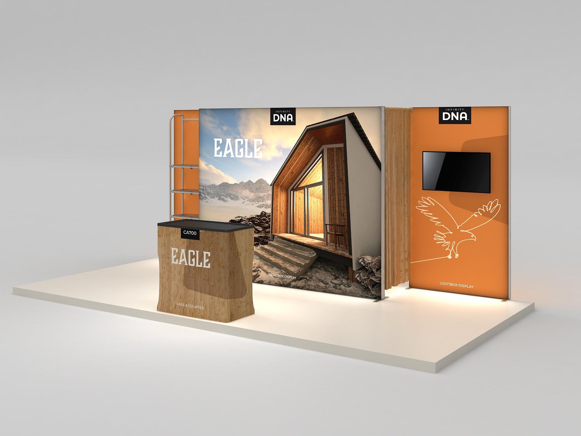Eagle - 10x20 Inline Display