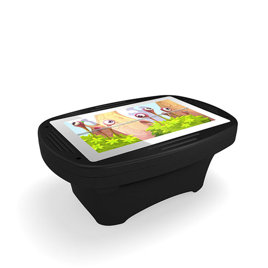 Makitso 4k Interactive Children's Touch Screen Monitor Table Black outdoor