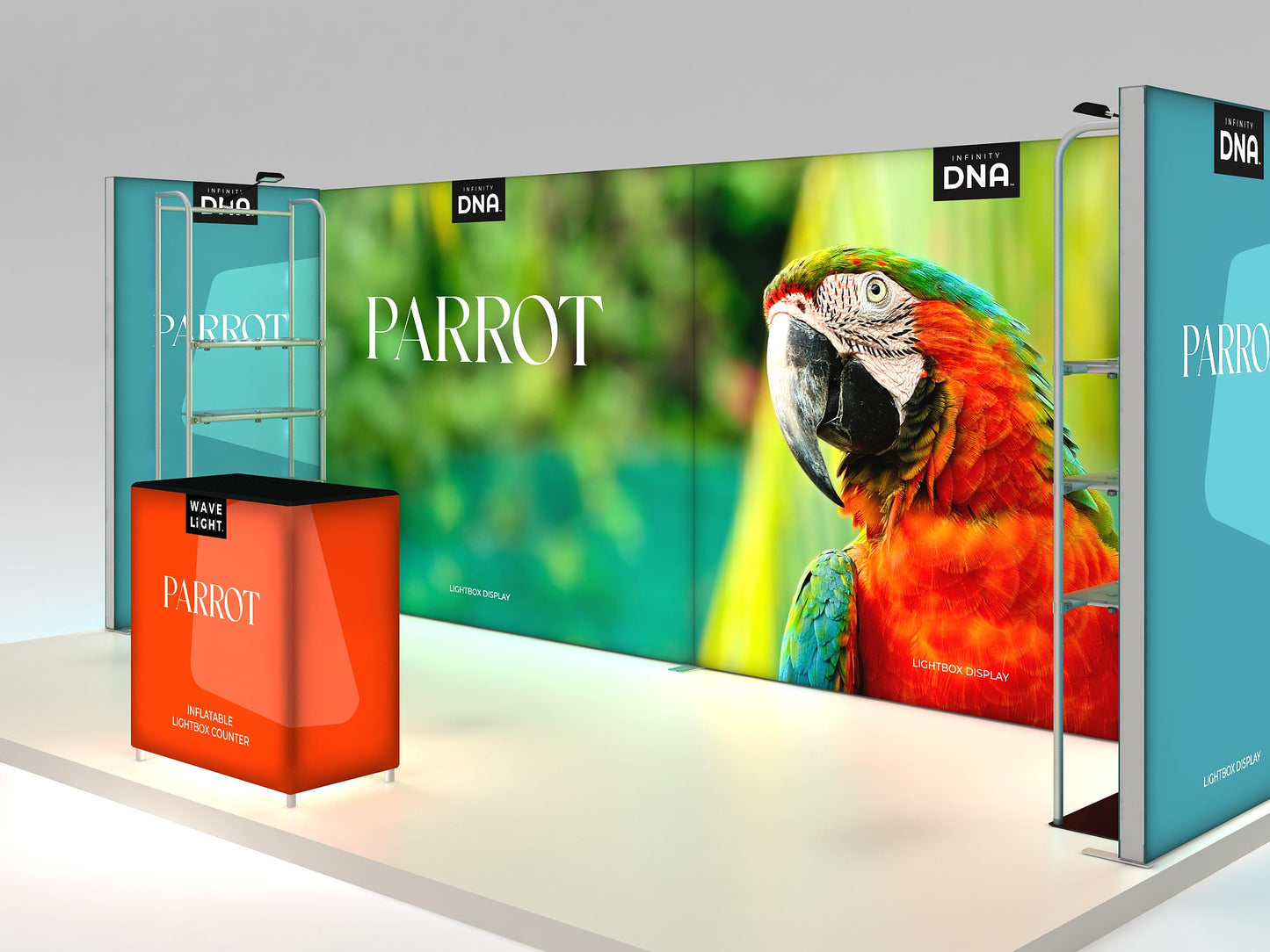 Parrot - 10x20 Inline Display