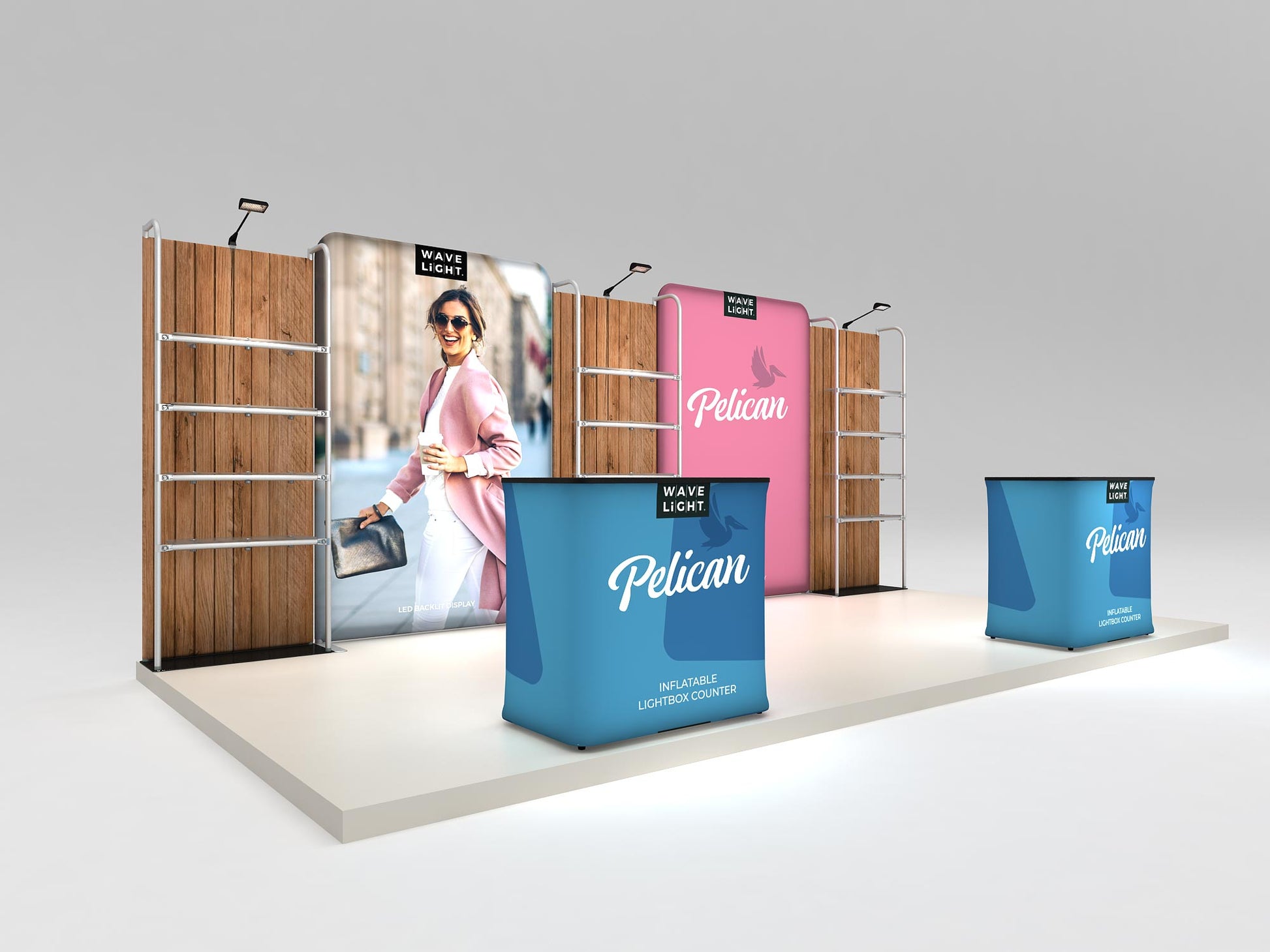 Pelican - 10x20 Inline Display