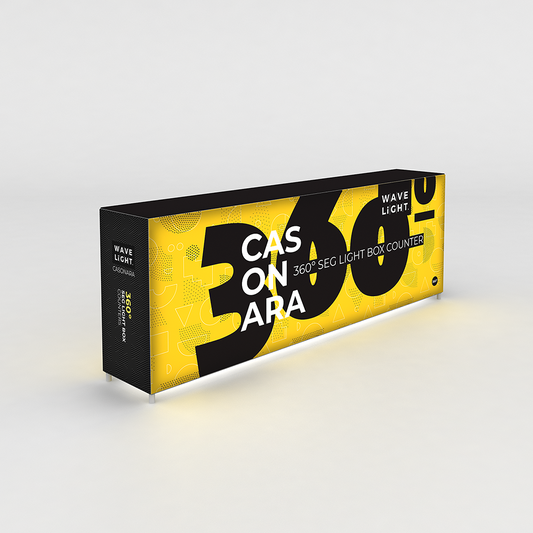 WaveLight Casonara SEG Light Counter Display - 300M 360º Stand Alone LED Light Counter Display