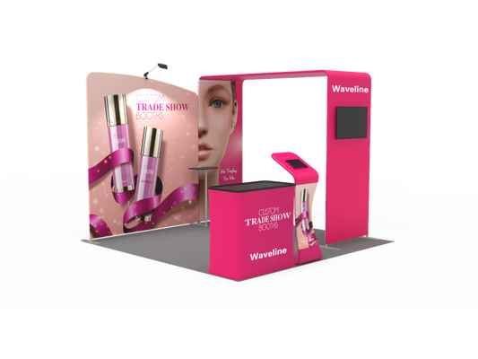 10x10ft Exhibition Booth Display DC-48 | Deluxe Canopy