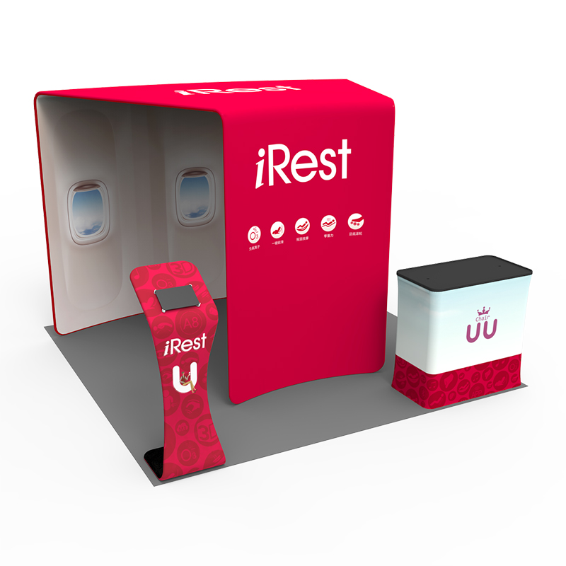 10x10ft Exhibition Booth Display DC-35 | Deluxe Canopy