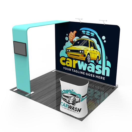 10x10ft Exhibition Booth Display DC-39 | Deluxe Canopy