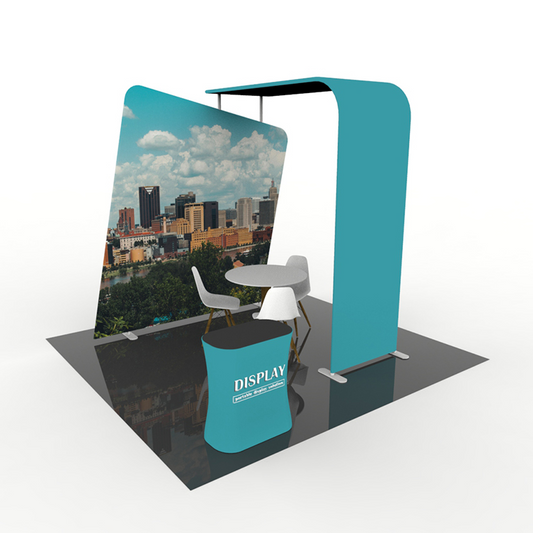 10x10ft Exhibition Booth Display DC-40 | Deluxe Canopy