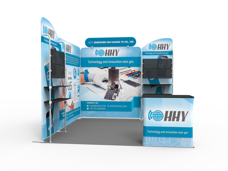 10X10 TRADE SHOW BOOTH DC-31