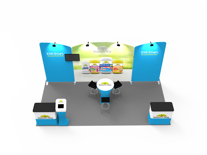 10X20 TRADE SHOW BOOTH DC-30