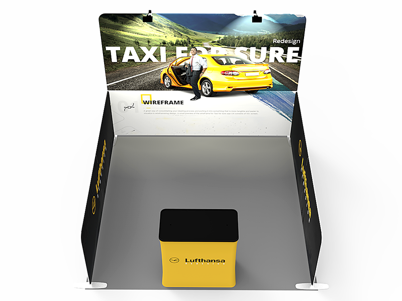 10x10ft Exhibition Booth Display DC-46 | Deluxe Canopy