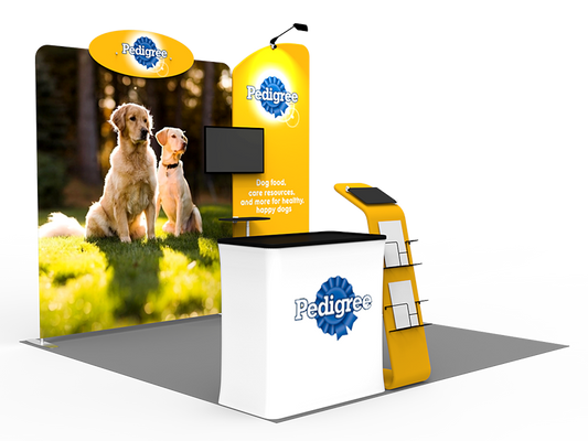 10x10ft Exhibition Booth Display DC-43 | Deluxe Canopy