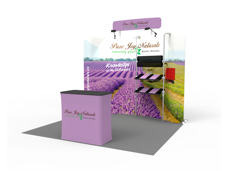 10X10 TRADE SHOW BOOTH DC-13