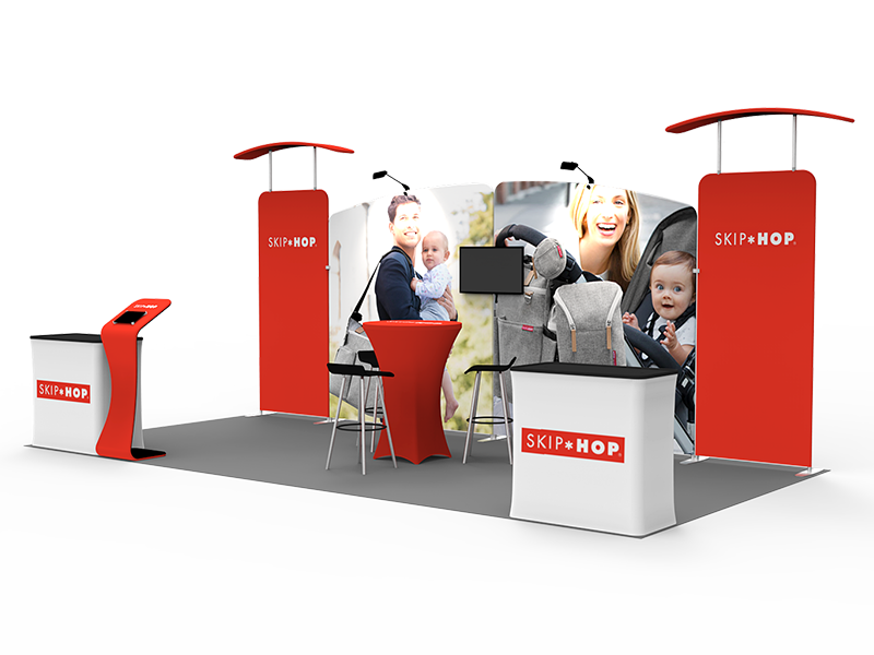 10X20 TRADE SHOW BOOTH DC-20