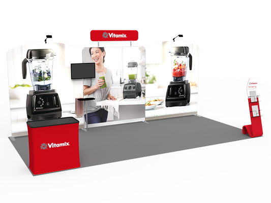 10x20FT Exhibition Booth Display DC-03 | Deluxe Canopy