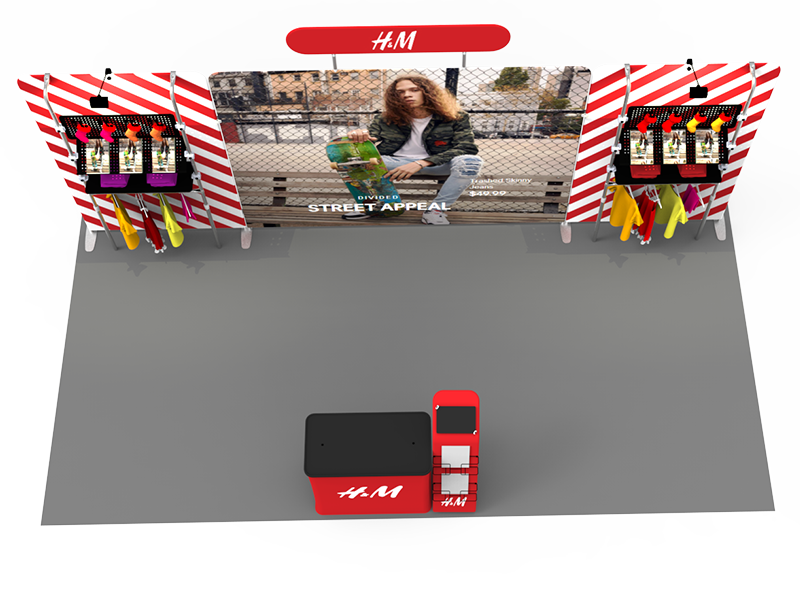 10X20 TRADE SHOW BOOTH DC-09