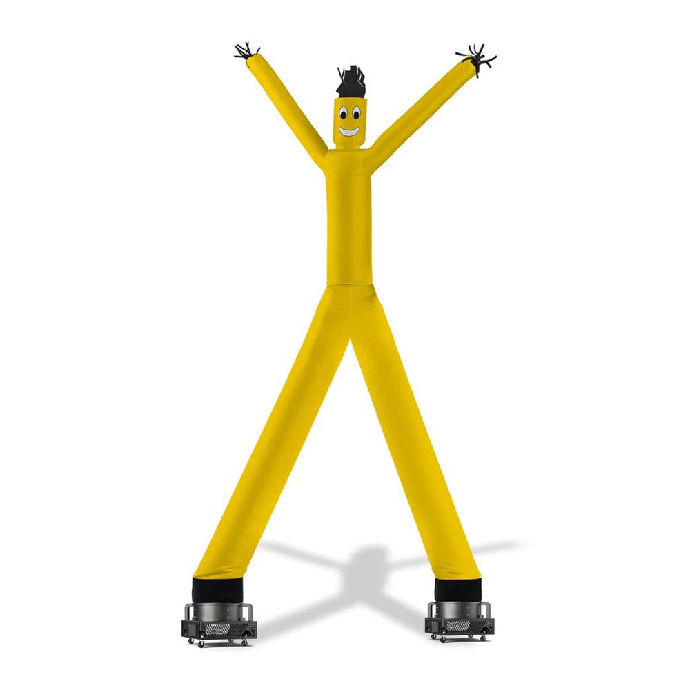 20 Ft Inflatable Wacky Waving Flailing Arms Tube Man - White Dancing Air Puppet By Cloud 9