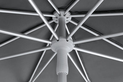 Custom Commercial Push Up Restaurant Patio Umbrella - Deluxe Canpopy