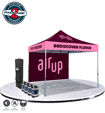 Personalized Canopy Tents with Logo | Custom Pop Up Tents - Deluxe Canopy