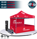 Custom Canopy | Custom Tent | Custom Pop-Up Tents with Logo | Branded Tent for Business, Sports, Racing, Motorsports, Exhibit, Promotional Ez Up Canopy | Personalized Canopies
