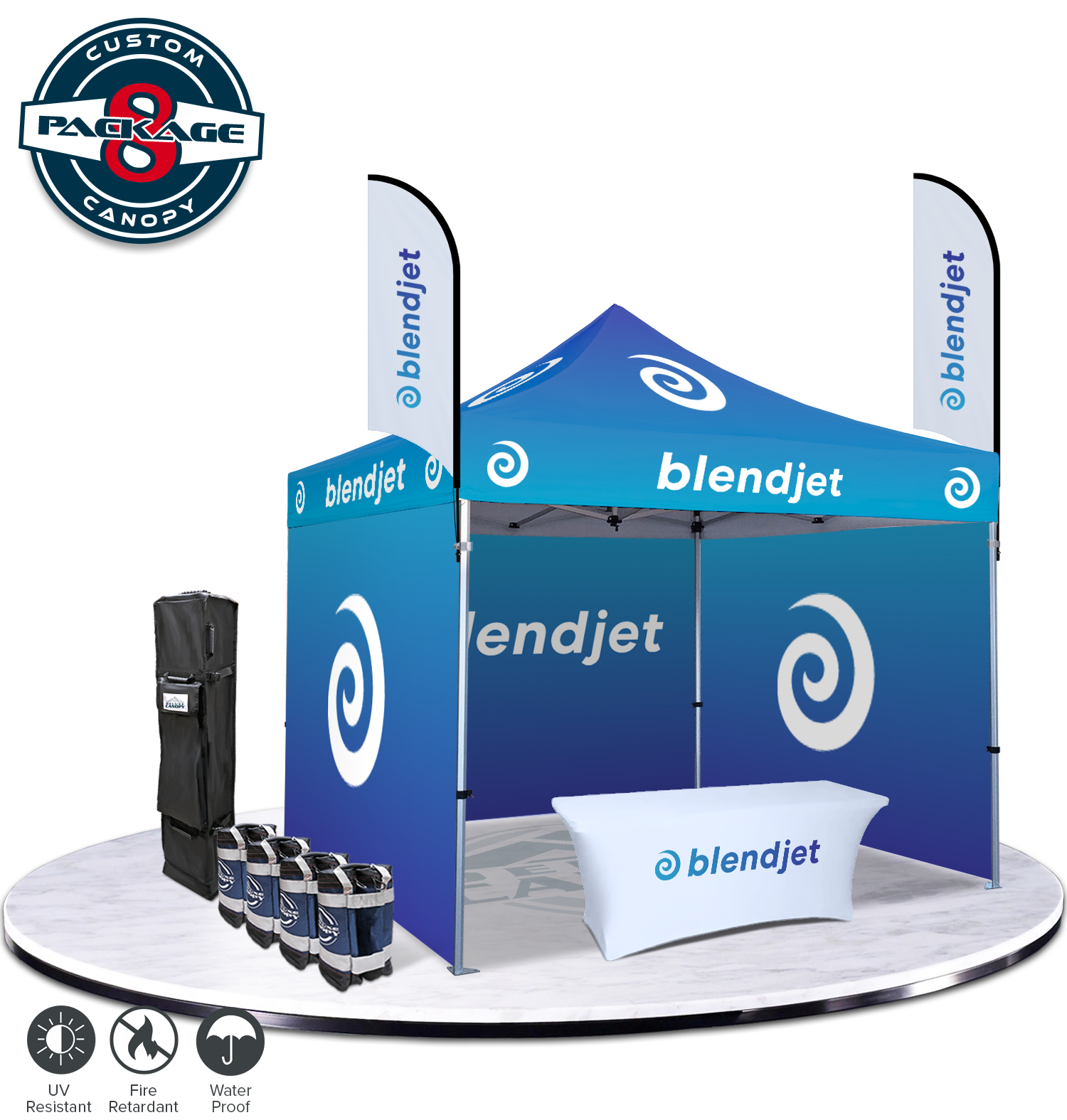 CUSTOM CANOPY TENT PACKAGE #8