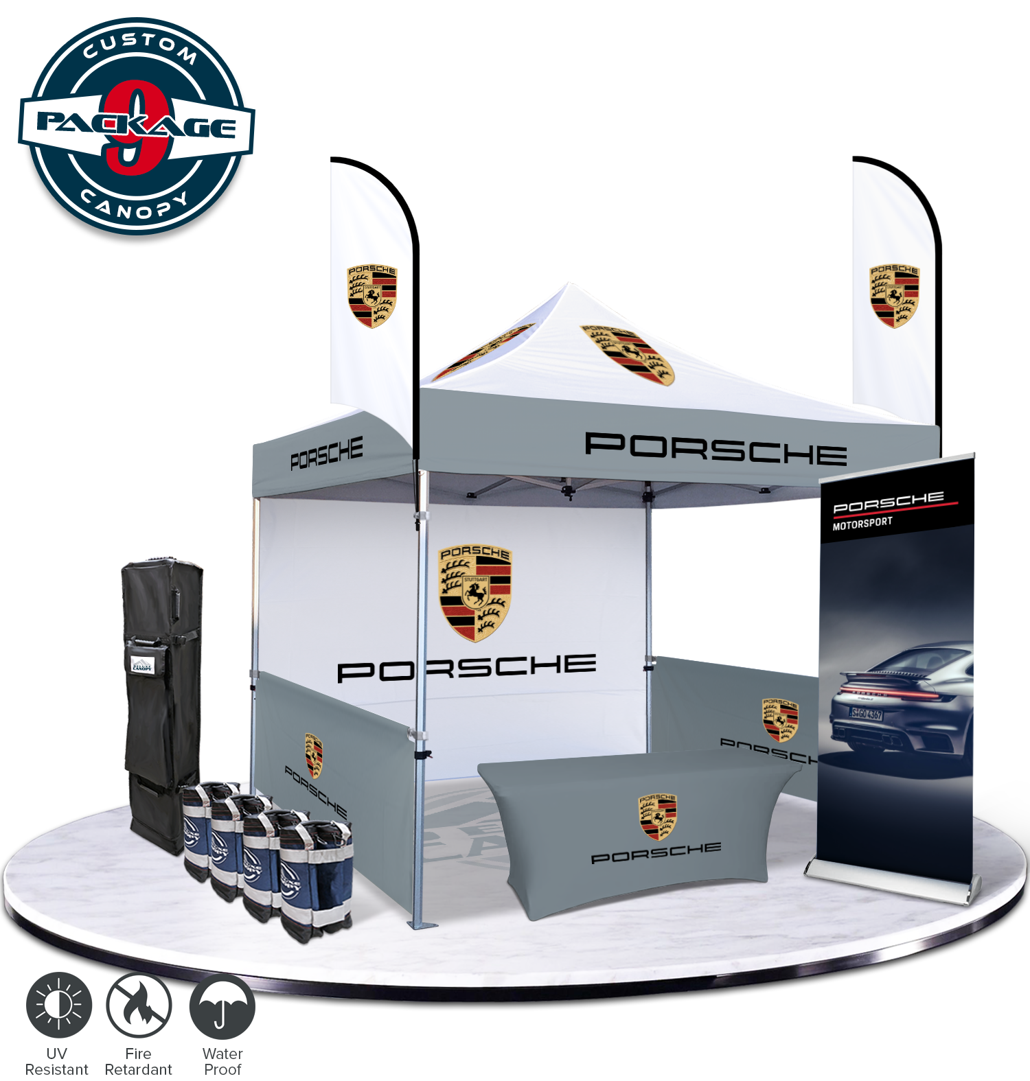 CUSTOM CANOPY TENT PACKAGE #9