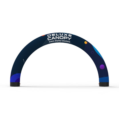 Rounded Custom Inflatable Arch | Branded Start Finish Line Inflatable Archways