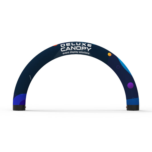 Rounded Custom Inflatable Arch | Branded Start Finish Line Inflatable Archways