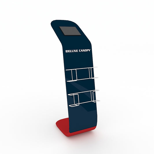 Tablet & Literature Display Stand | Trade Show Stands - Deluxe Canopy