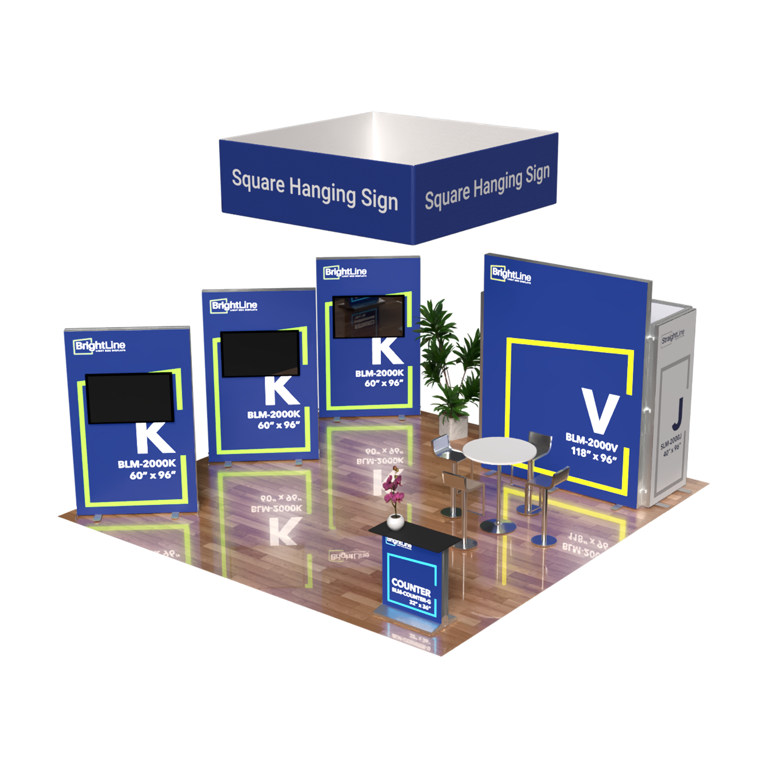 BrightLine 20×20 Island Display Kit 5