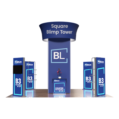 BrightLine 20×20 Island Display Kit 8