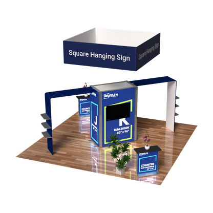 BrightLine 20×20 Island Display Kit 9