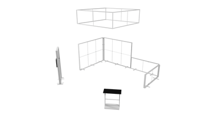 BrightLine 20×20 Island Display Kit 4
