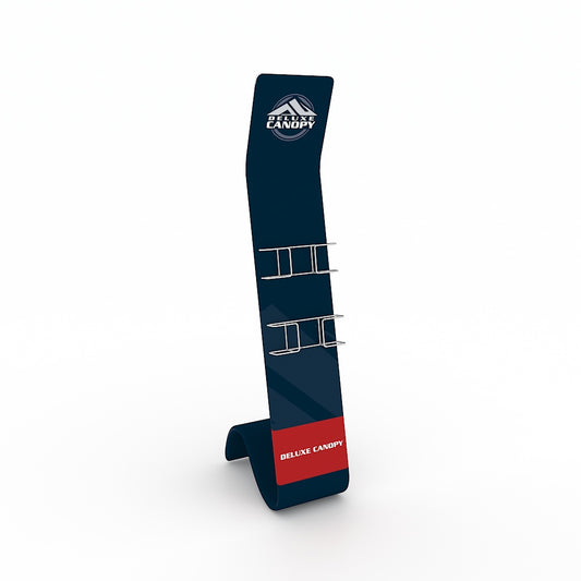 Literature Display Stand | Premium Trade Show Stands - Deluxe Canopy
