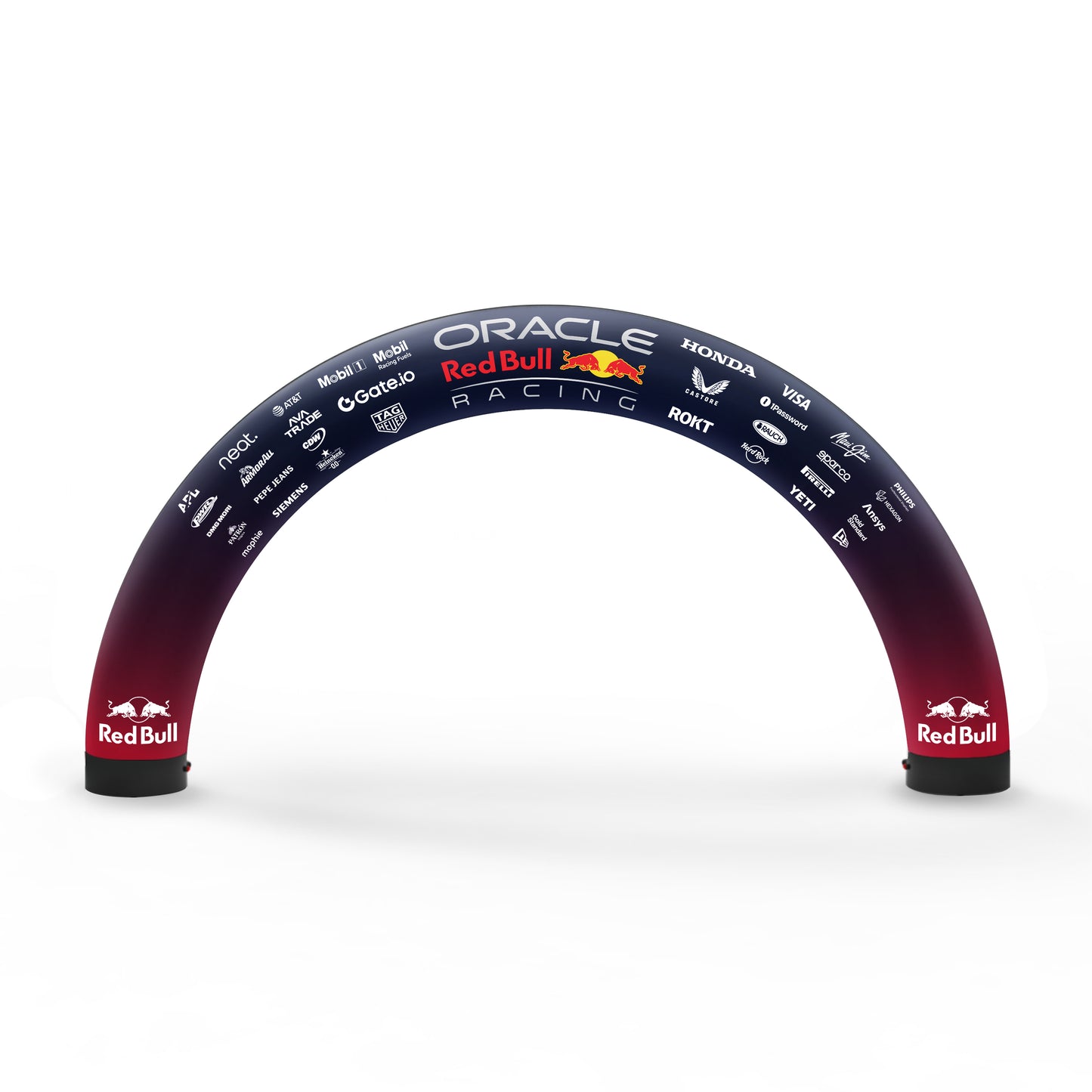 Rounded Custom Inflatable Arch | Branded Start Finish Line Inflatable Archways