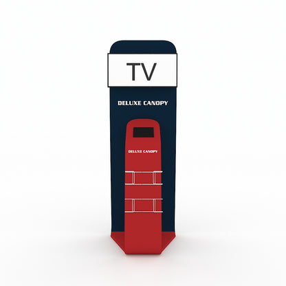 TV & Tablet Literature Stand | Trade Show Stands - Deluxe Canopy