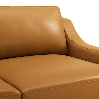 Nova 40" Wide Genuine Leather Armchair