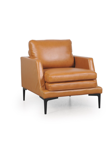 Marina 29" Wide Top Grain Leather Armchair